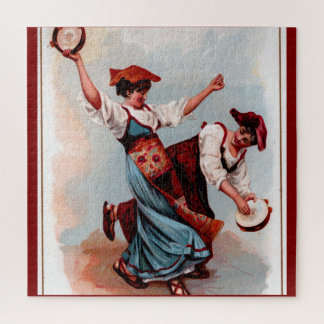 "The Tarantella" Jigsaw Puzzle