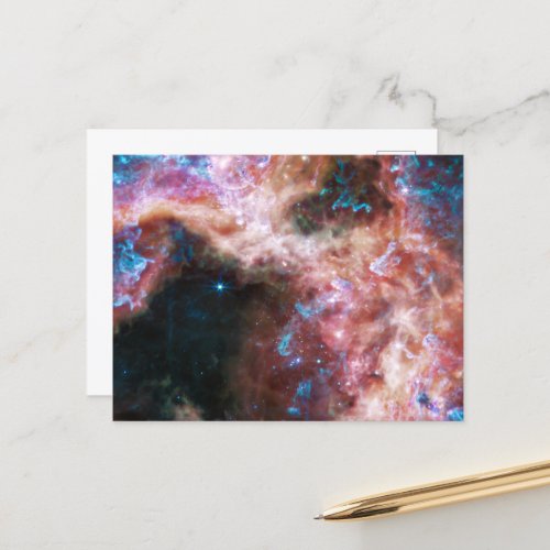 The Tarantula Nebula  MIRI  JWST Postcard