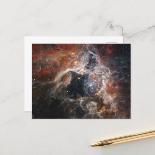 The Tarantula Nebula  NIRCam  JWST Postcard