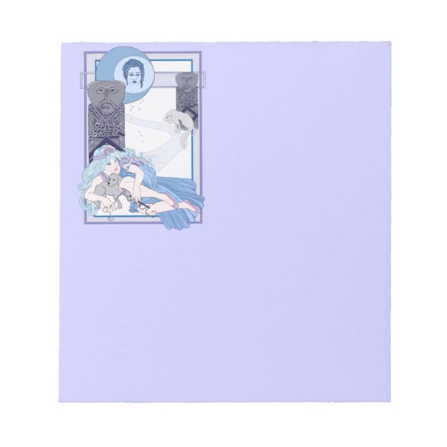 The Tarot Moon Notepad (Front)