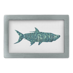THE TARPON STRIKE BELT BUCKLE
