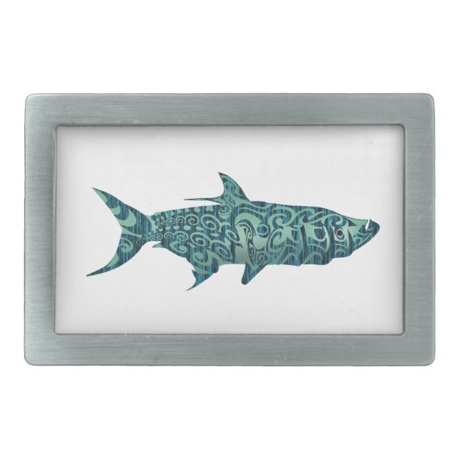 THE TARPON STRIKE BELT BUCKLE (Front)