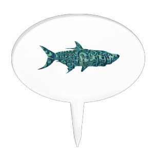 THE TARPON STRIKE CAKE TOPPER