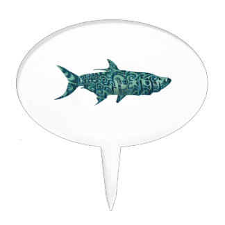 THE TARPON STRIKE CAKE TOPPER