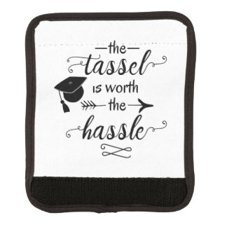 The tassel is worth the hassle luggage handle wrap
