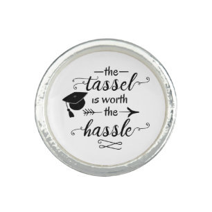 The tassel is worth the hassle ring