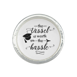 The tassel is worth the hassle ring