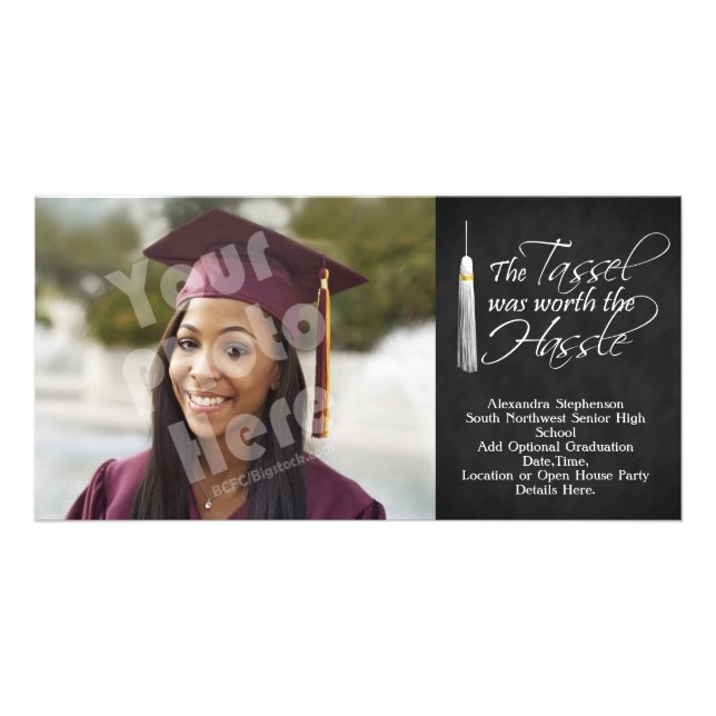 The Tassel Was Worth the Hassle Card (Front)