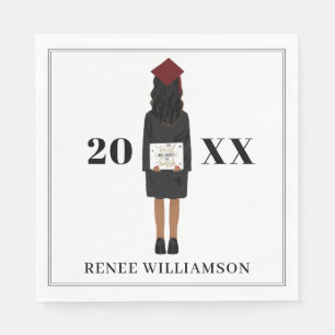 The Tassel was Worth the Hassle Graduation Party Napkins