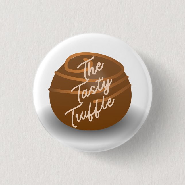 The Tasty Truffle Collectible Pin (Front)