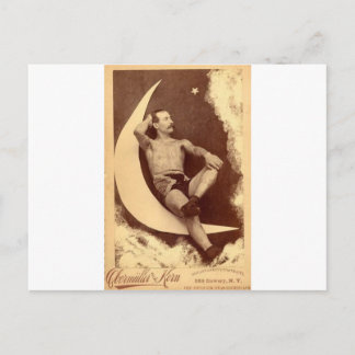 The Tattooed Man In The Moon Postcard