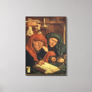 The Tax Collectors, 1550 Canvas Print