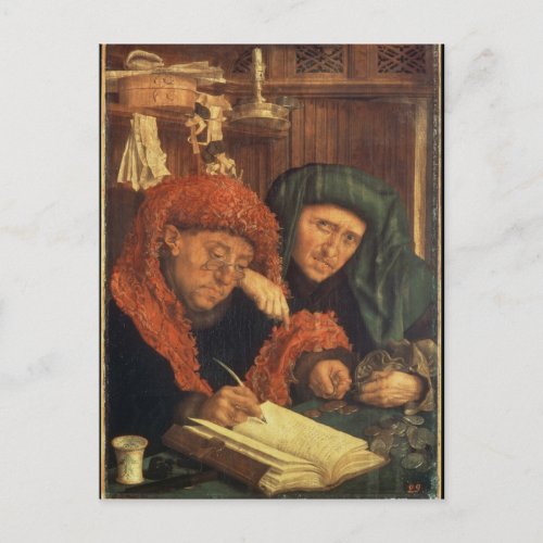 The Tax Collectors 1550 Postcard