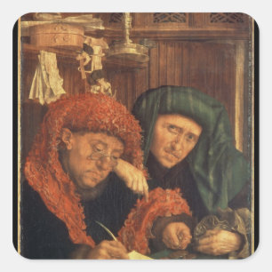 The Tax Collectors, 1550 Square Sticker