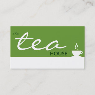 the tea house (color customizable) loyalty card