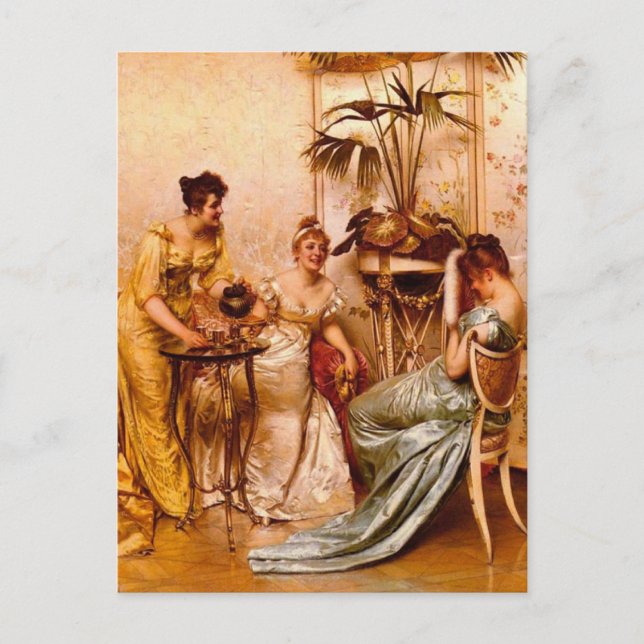 The Tea Party Postcard (Front)