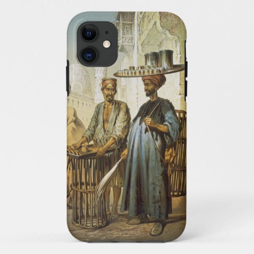 The Tea Seller from Souvenir of Cairo 1862 li iPhone 11 Case