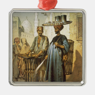 The Tea Seller, from 'Souvenir of Cairo', 1862 (li Metal Ornament