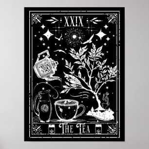 The Tea Tarot Card Poster
