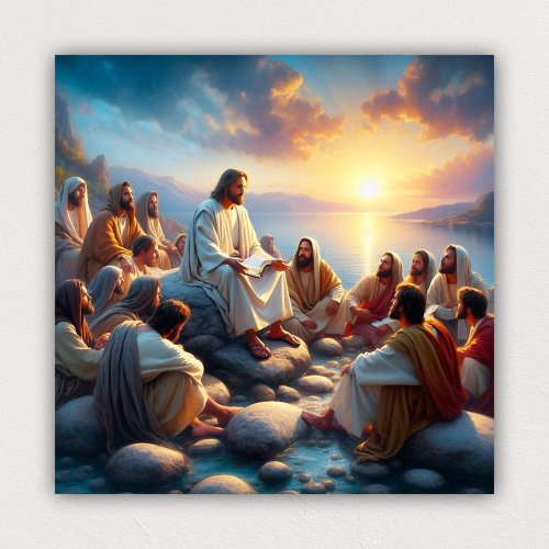 The Teachings of Jesus Christ Acrylic Print