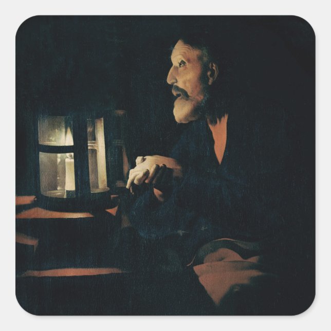 The Tears of St. Peter Square Sticker (Front)