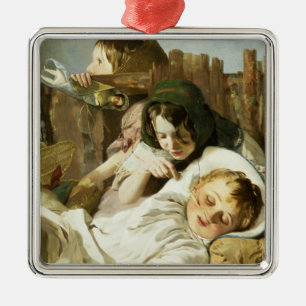 The Tease Metal Ornament