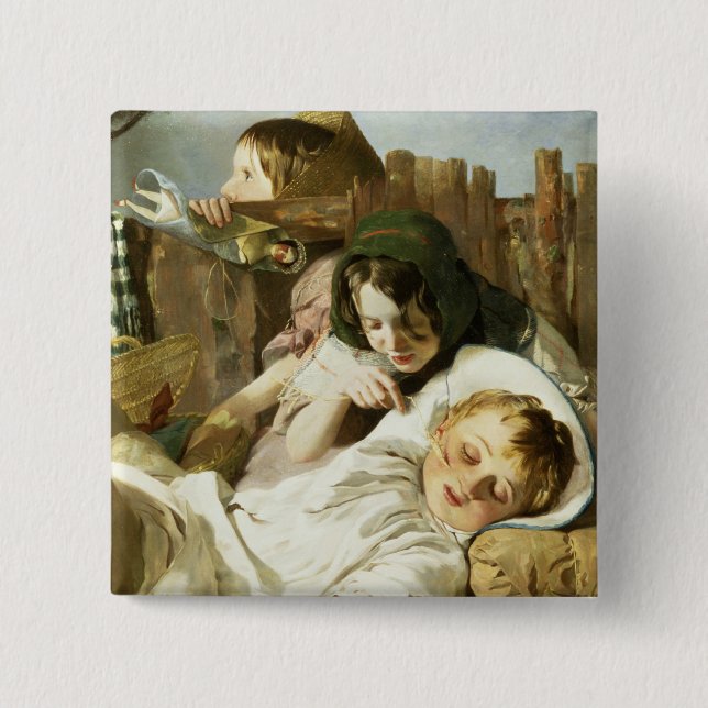 The Tease Pinback Button (Front)