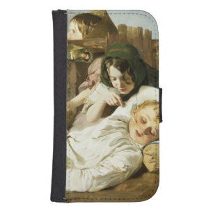 The Tease Wallet Phone Case For Samsung Galaxy S4