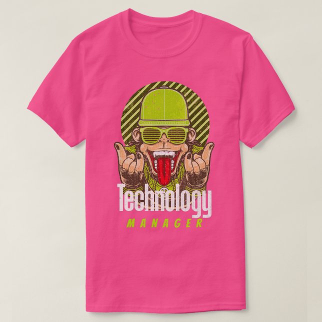 The Technology Manager T-Shirt (Design Front)