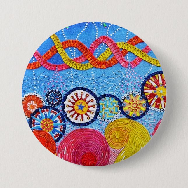 The Tee Change Pinback Button (Front)