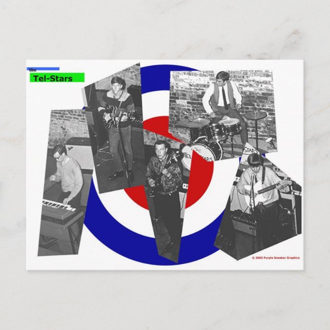 The Tel-stars Postcard (Front)