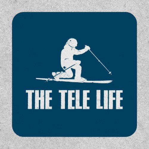 The Telemark Ski Life Patch