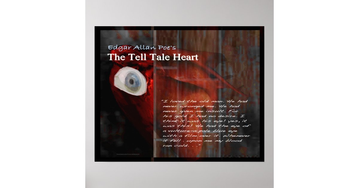 the-tell-tale-heart-text-poster-zazzle