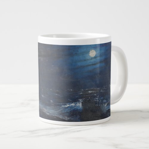 The Tell tale Moon Large Coffee Mug