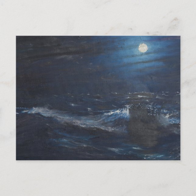 The Tell tale Moon Postcard (Front)