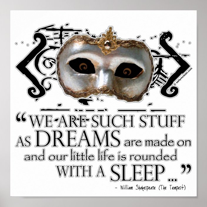 The Tempest Quote Poster | Zazzle.com