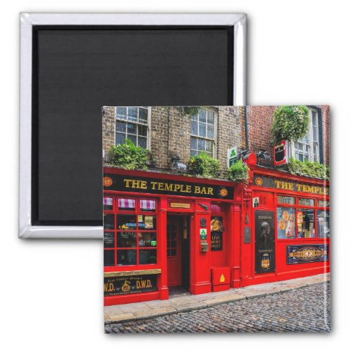 The Temple Bar Dublin Ireland Magnet