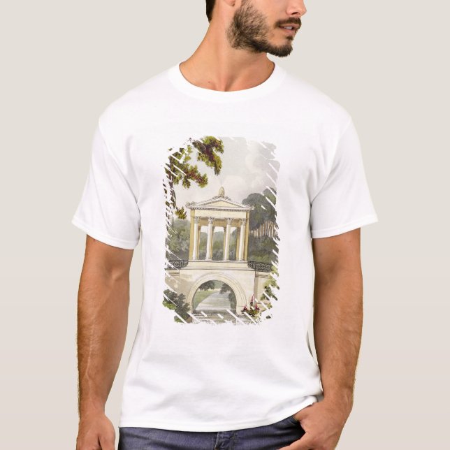 The Temple Bridge, from Ackermann's 'Repository of T-Shirt (Front)