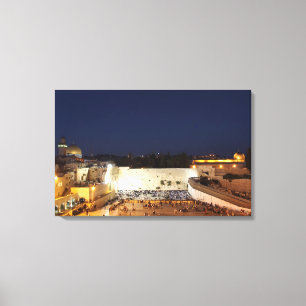 The Temple Mount in Jerusalem Canvas Print