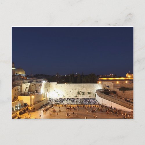 The Temple Mount in Jerusalem Israel Postcard