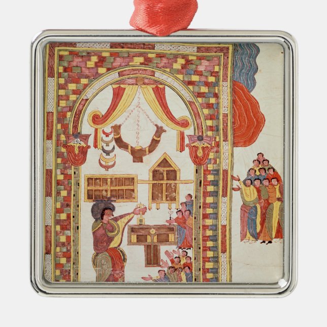 The Temple of Jerusalem from the "Bible Metal Ornament (Front)