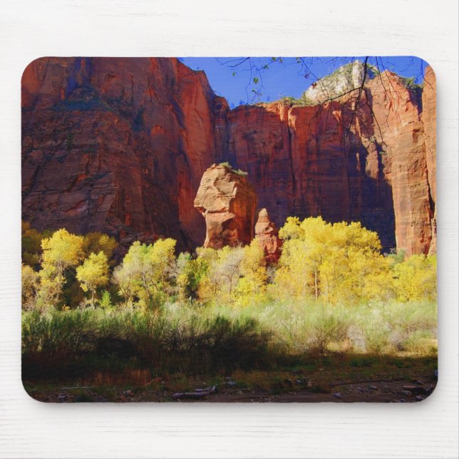 The Temple of Sinawava, Zion, Mousepad (Front)