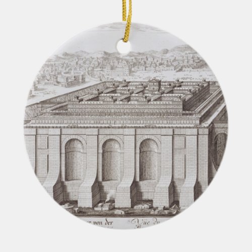 The Temple of Solomon Jerusalem from Entwurf ei Ceramic Ornament