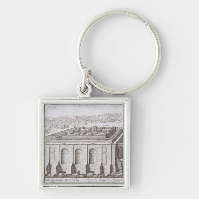 The Temple of Solomon, Jerusalem, from 'Entwurf ei Keychain (Front)