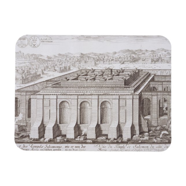 The Temple of Solomon, Jerusalem, from 'Entwurf ei Magnet (Horizontal)