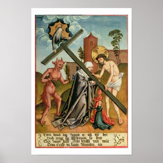 The Temptation of a Saint Poster (Front)