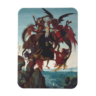 The Temptation of Saint Anthony by Michelangelo Magnet