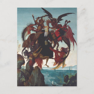The Temptation of Saint Anthony by Michelangelo Postcard