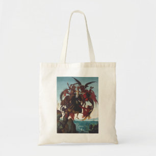 The Temptation of Saint Anthony by Michelangelo Tote Bag