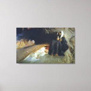 The Temptation of St. Anthony, 1878 Canvas Print